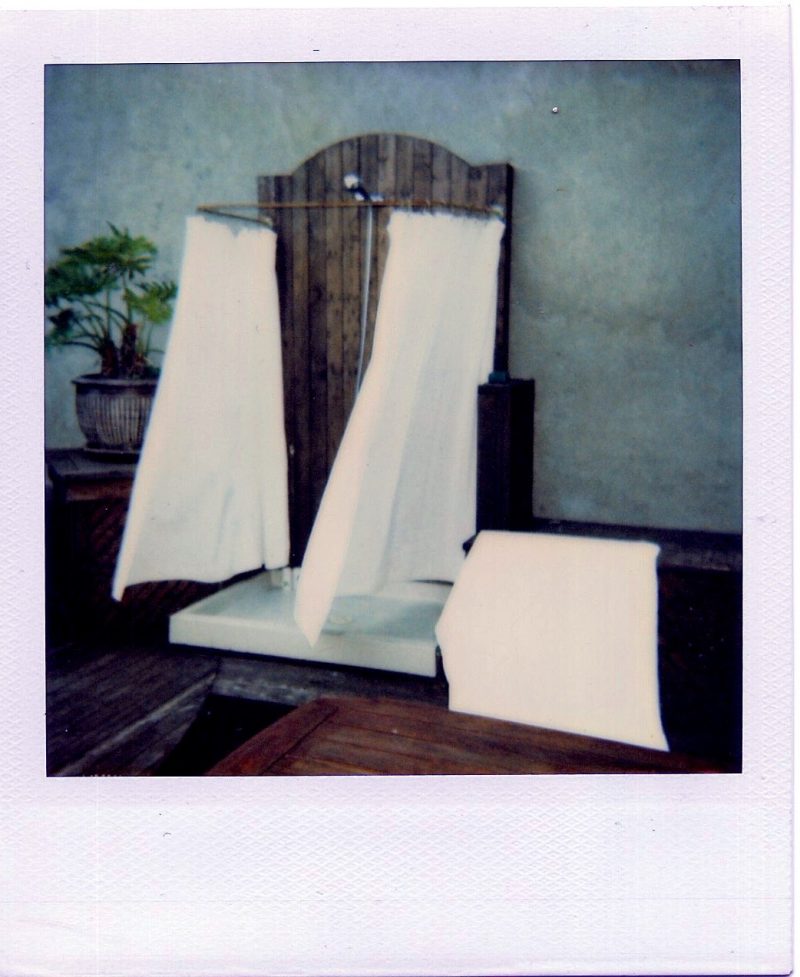 Anonymous Polaroid, 'Fire Island Outdoor Shower', Measures 3.5 x 4 inches, $35.