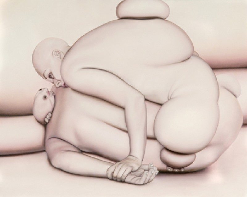 Peter Shmelzer (Ottawa, Canada), 'Lamentations for the Last Born', 2005, Oil on Canvas, 32 x 25 inches, $2200.