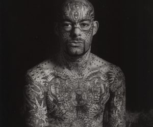 ‘Tattooed Man’ Photograph by Marcus Leatherdale  1985