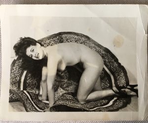 SOLD. Collection Mid Century Nude Female Photographs