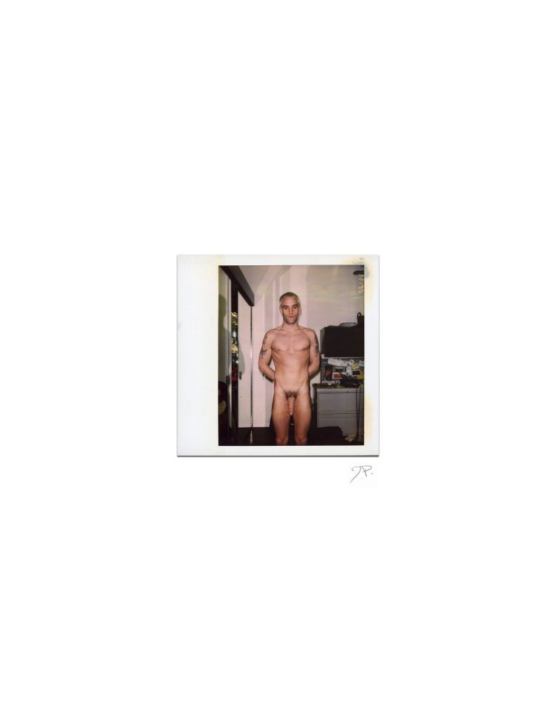 Robert (Blanchon), New York City 1997. Digital Image of Polaroid. Printed 11 x 14 inches 2021 Epson 100% Cotton Fiber. Bright White Base and Matte Finish. Open Edition. Signed in Graphite Pencil on Lower Right. NOW USD$225. Original Polaroid not available for sale / part of the archive.