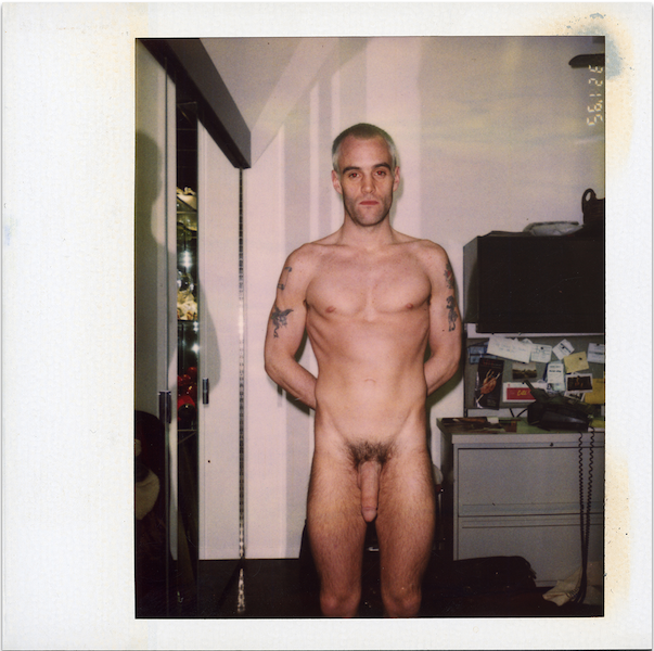 *** Robert (Blanchon), New York City 1997. Set of Three Original Polaroids / Anonymous Photographer. Initialed by the Photographer on Verso.  SOLD.