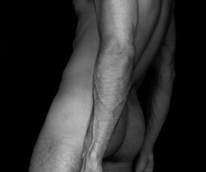 SOLD. Nude Male Portrait Photograph by Drasko Bogdanovik
