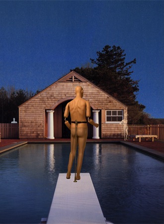 Melanie Garcia, Swimming Pool, Cold Buffet Series, Digital C-Print, 44 x 60 inches, 2004, Edition of 6. Framed.