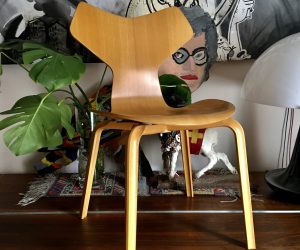 SOLD. Arne Jacobsen Grand Prix Dining Chair, Denmark 1960s