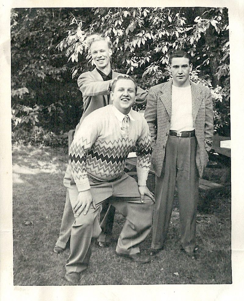 Authentic Mid Century 'Beautiful Ghosts' Series, Vintage Photographs 1940-50's. 'Three Bros from Different Moms' Measures 4 x 5 inches. $15.