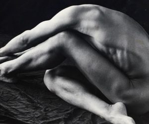 Vintage Male Nude Photograph Unknown 1989