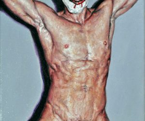 Matthew Stradling (London, England), ‘Death Clown’ Painting