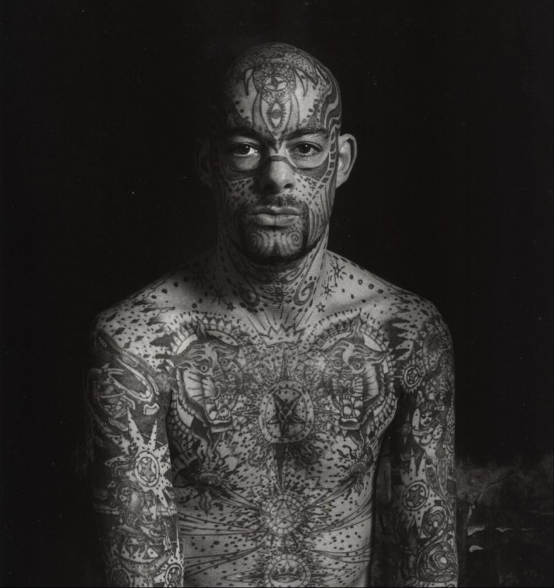 'Tattooed Man' by Leatherdale. Available by request.