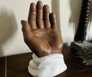 SOLD. ‘Hand of God’ Ceramic Sculpture