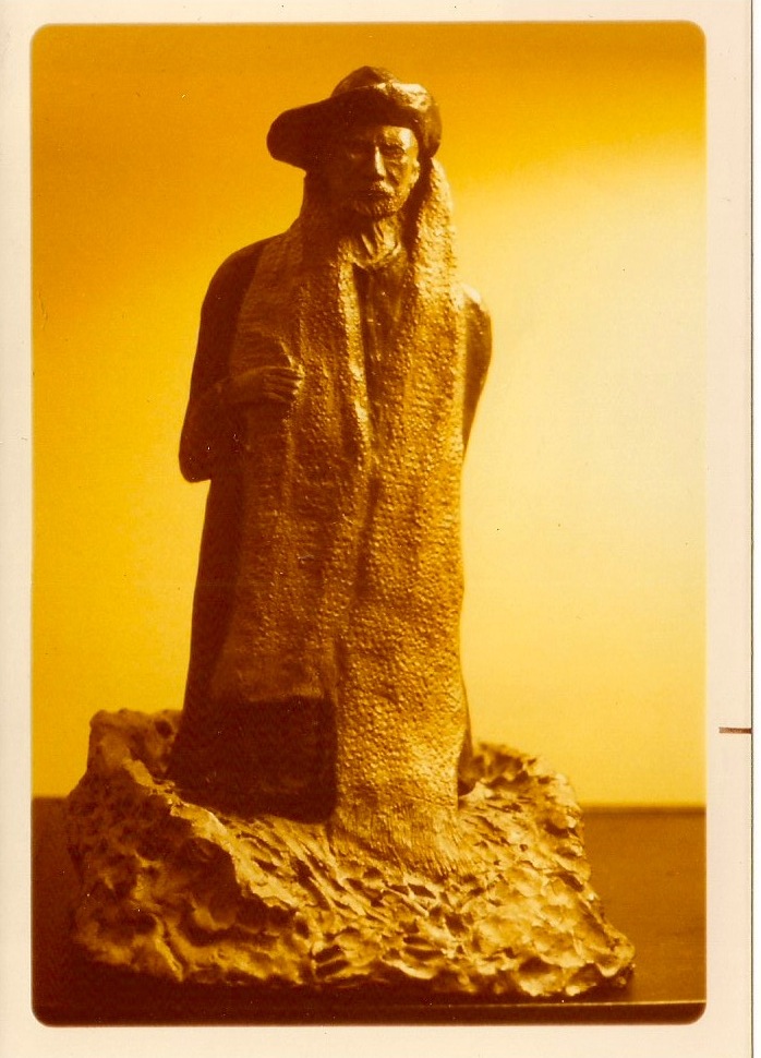 Michael De Liso, Sculpture of poet Ezra Pound.