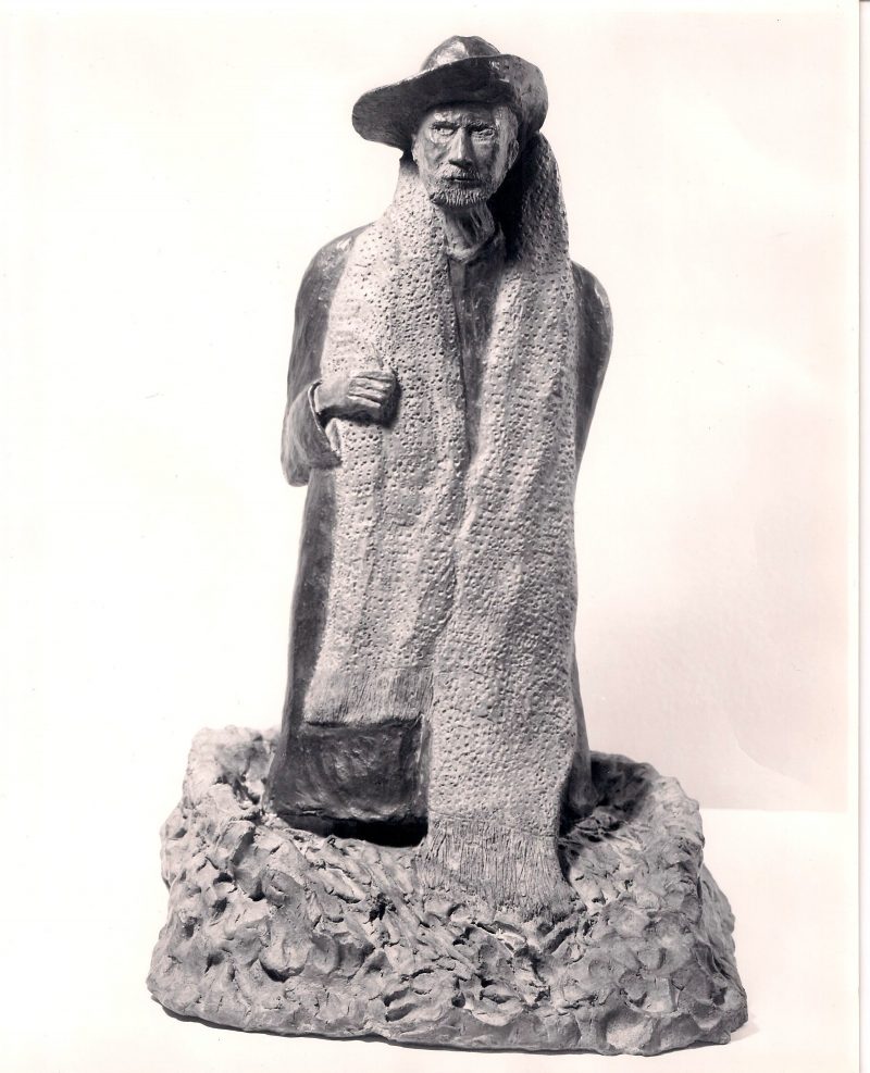 Michael De Liso, Sculpture of poet Ezra Pound.