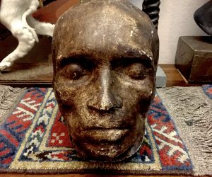 SOLD. Authentic Vintage Death Mask from Santiago, Chile