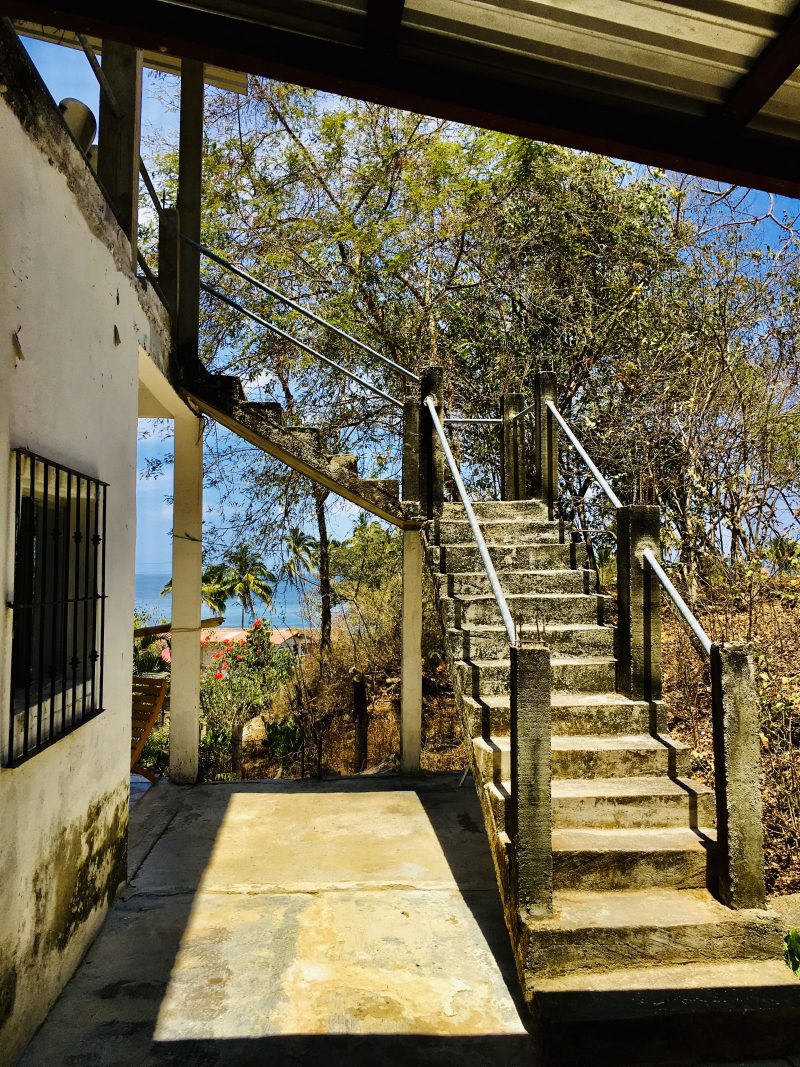 Casita Maura (Main House), Stairs to Second Floor Open Concept Terrace.