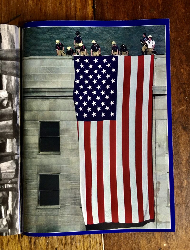 'Standing Strong: The Spirit of New York' Special Issue with Flag Pull-Out. (Inside Magazine)