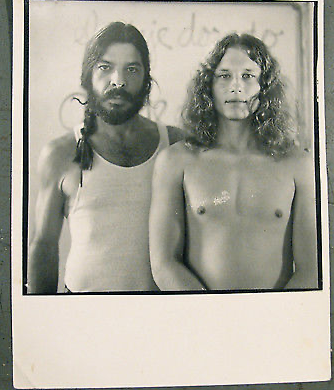 Photographer George Valentine Dureau & muse, friend, 'lover', one of his favourite subjects; Joshua Troy Brown.