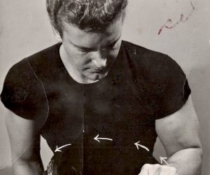 SOLD. Unique Mid Century Work Out Photograph 1950’s