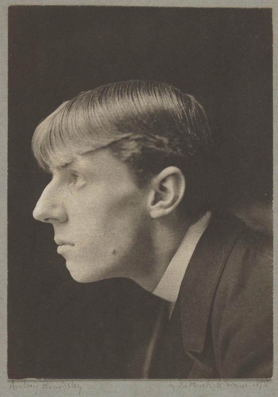 Aubrey Beardsley; National Portrait Gallery, London (not for sale / for reference only)