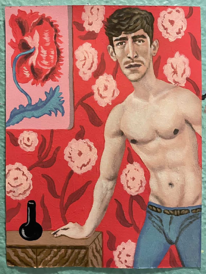 Bruno Leydet (Montreal, Canada), 'Adesso', acrylic, acrylic on canvas paper, 12 x 9 inches 2024, USD$450