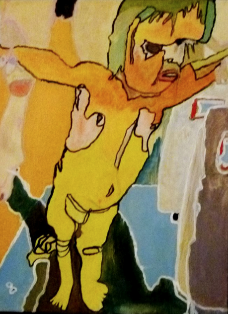 Everyone Needs Support
Acrylic on Canvas 16 x 12 in (40.64 x 30.48 cm)
Natalie Bruvels, 2012. $60