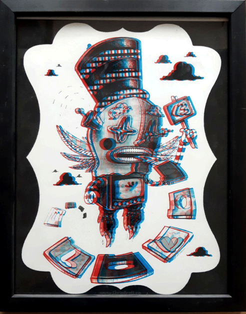 LOL Bot
Print 14 x 11 in (35.56 x 27.94 cm) Chris Brett, 2009. $80