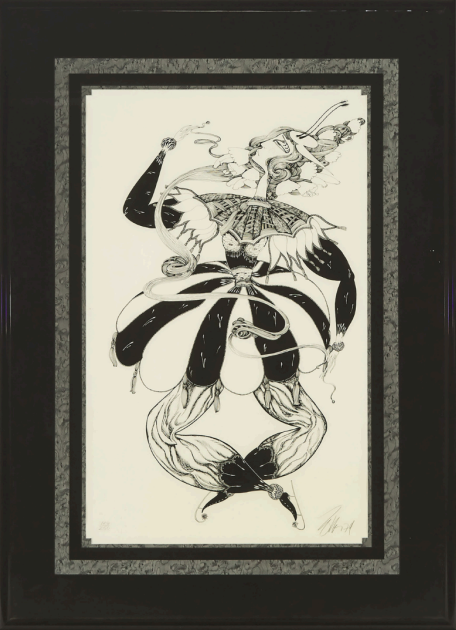 Untitled (Skater)
Lithograph 29 x 18 in (73.66 x 45.72 cm)
Toller Cranston, 1979. $200