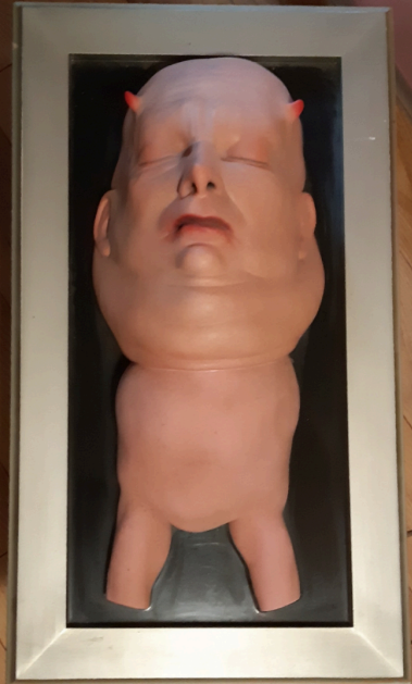 Untitled Sculpture on Legs
Mixed Media Sculpture 18 x 30 x 24 in (45.72 x 76.2 x 60.96 cm)
Peter Shmeltzer, 2007. $150
