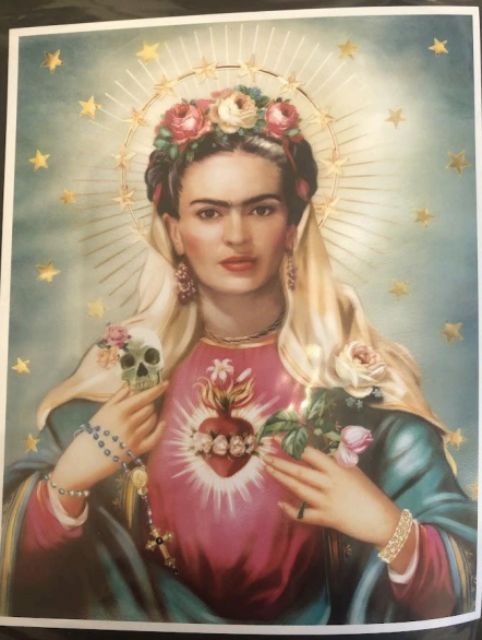 Stars as Saints - Frida Kahlo Print
Unknown Artist. $10