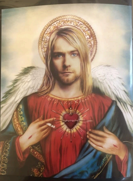 Stars as Saints - Kurt Cobain Print
Unknown Artist, $10