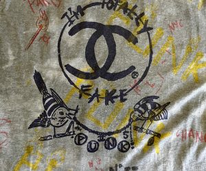 Scooter LaForge Vintage Custom Hand Painted T-shirts, New York, 2009