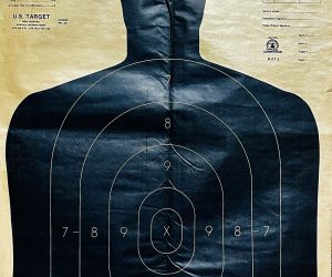 Vintage Shooting Range Target Poster, 1950’s