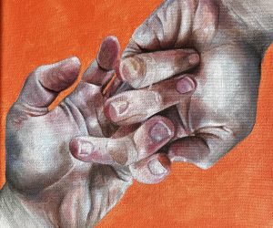“Warning Signs”, 2017. Painting by Amanda Gorman