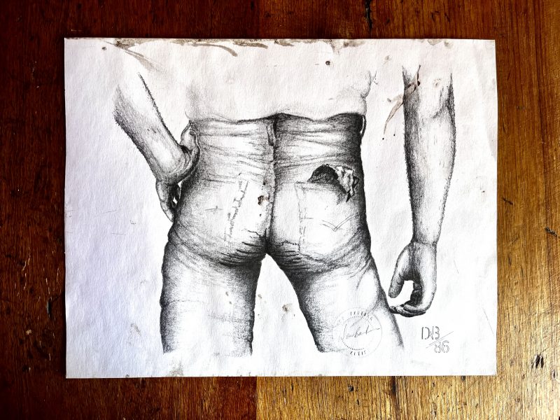 Don Bastian, ORIGINAL DRAWING (front)