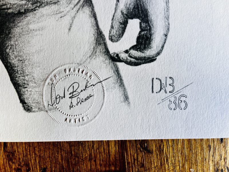 Don Bastian, Artist Proof Prints with signature & stamp by the artist, 1986