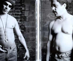 ‘Los Angeles Gangbangers’, 2001, Dyptic Photograph by Tony Fouhse