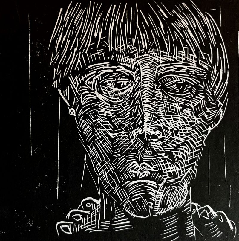 'Woman from Manet', 14/100, Measures 10.5 X 11 inches