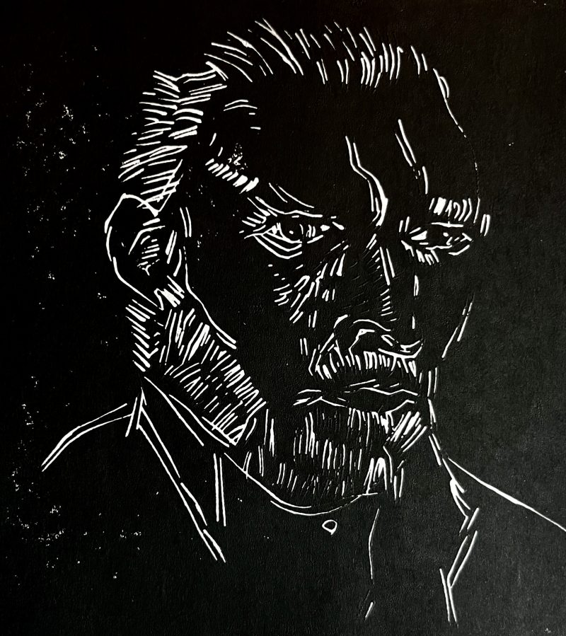 'Vincent', 17/100, Measures 10.5 X 11 inches